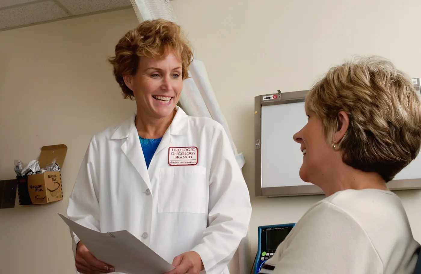 Healthcare team working together in a hospital